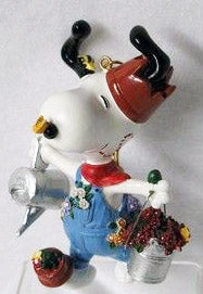 Adler Snoopy Gardener Ornament