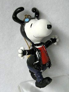 Adler Snoopy Harley Ornament