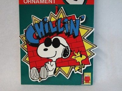 Adler Snoopy Chillin' Ornament