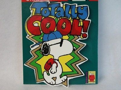 Adler Snoopy Totally Cool! Ornament