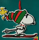 ADLER SNOOPY SKIING ORNAMENT