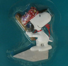 Adler Snoopy Baseball Ornament