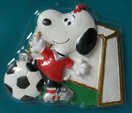 Adler Snoopy Soccer Ornament