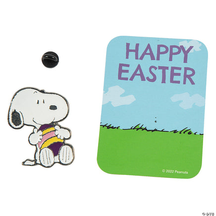 Snoopy Metal and Enamel Easter Pin - ON SALE! - snoopn4pnuts.com