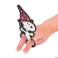 Peanuts Halloween Finger Puppet 6 - Piece Set (Thick, Sturdy Cardboard That Won't Bend!) - snoopn4pnuts.com