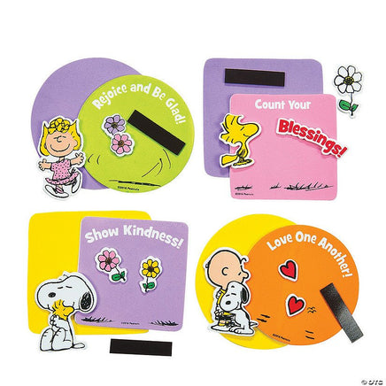 Peanuts Spring Inspirational Magnet Craft Kit (4 Designs To Choose From) - snoopn4pnuts.com