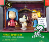 Nativity Figure Set - Linus, Snoopy, and Sally