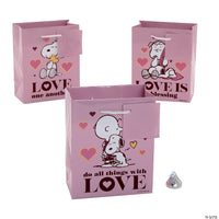 Peanuts Small Inspirational Gift Bag - LOVE