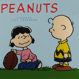 2005 Peanuts Gang 16 - Month Wall Calendar With 60 Stickers - Duplicate Dates For 2022 Calendar! - snoopn4pnuts.com