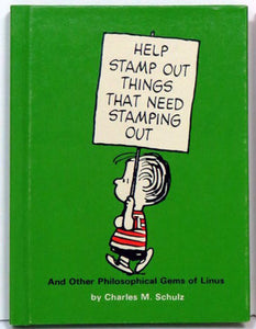 Hallmark Hardback Book: Help stamp out things that need stamping out