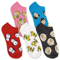 Peanuts No Show Socks - snoopn4pnuts.com