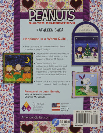 Peanuts Quilted Celebrations Book - snoopn4pnuts.com