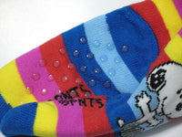 Peanuts Sherpa - Lined Slipper Socks - Snoopy Sitting - snoopn4pnuts.com
