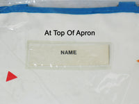 Peanuts Vintage Kid's Vinyl Craft Apron - Rare Japanese Sample! - snoopn4pnuts.com