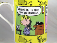 Danbury Mint Porcelain Calendar Mug - August: Summer Camp Blues - snoopn4pnuts.com