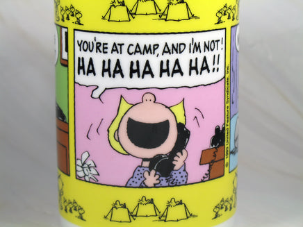 Danbury Mint Porcelain Calendar Mug - August: Summer Camp Blues - snoopn4pnuts.com
