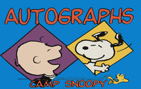 Peanuts Camp Snoopy Hardback Autograph Book