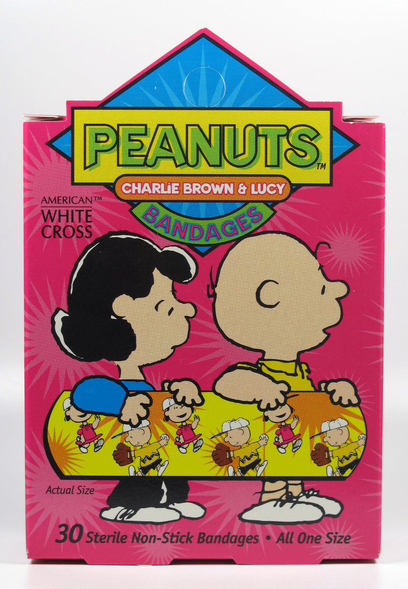 Vintage Adam Joseph Peanuts Plastic Snoopy Strips Adhesive