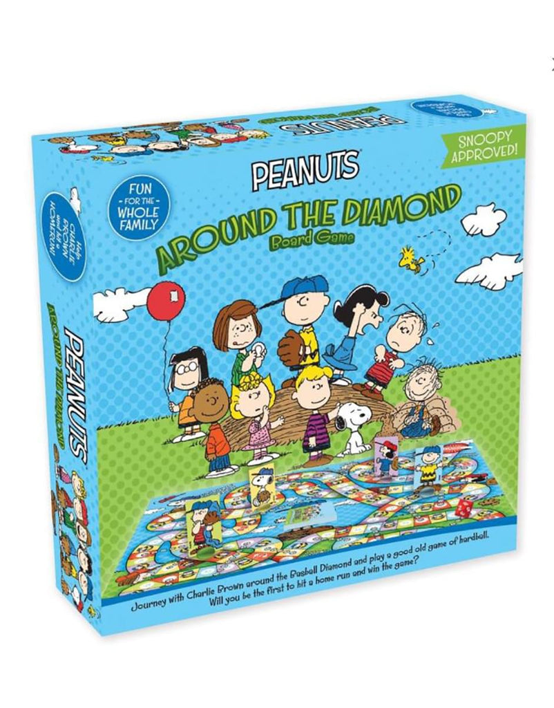 Peanuts Around The Diamond Family Board Game