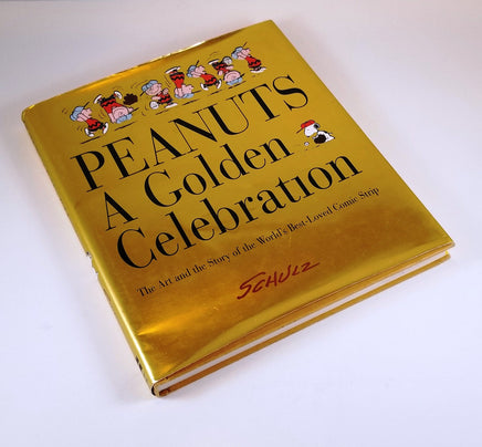 Peanuts - A Golden Celebration: The Art and the Story of the World's Best - Loved Comic Strip Hardback Book - snoopn4pnuts.com