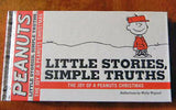 THE JOY OF A PEANUTS CHRISTMAS:  LITTLE STORIES, SIMPLE TRUTHS Hardback Gift Book