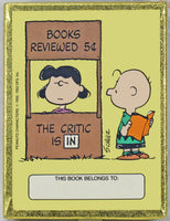 Peanuts Book Bookplate Stickers (Gummed Back) - 50 Stickers! - snoopn4pnuts.com