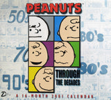 2001 Peanuts Gang 16-Month Wall Calendar