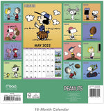 2021-2022 16-Month Peanuts Wall Calendar