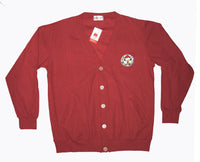 Lucy Button - Down V - Neck Cardigan - Hot Shot Horsewoman - snoopn4pnuts.com