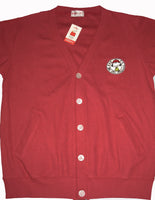 Lucy Button - Down V - Neck Cardigan - Hot Shot Horsewoman - snoopn4pnuts.com