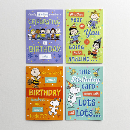 Peanuts Gang Birthday Cards Boxed Set - snoopn4pnuts.com