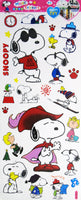 Large Sheet of Snoopy Window Clings