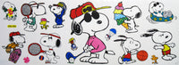 Large Sheet of Snoopy Window Clings