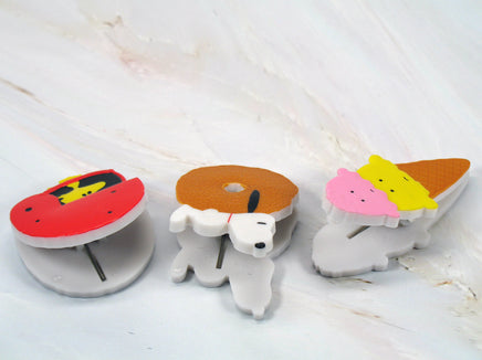 Peanuts Die - Cut Melamine Bag Clips (Great For Holding Papers Too) - snoopn4pnuts.com