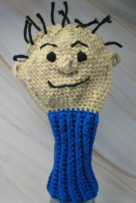 Peanuts Hand - Crocheted Bottle Cover - Pig Pen (Exceptional Craftsmanship!) - snoopn4pnuts.com