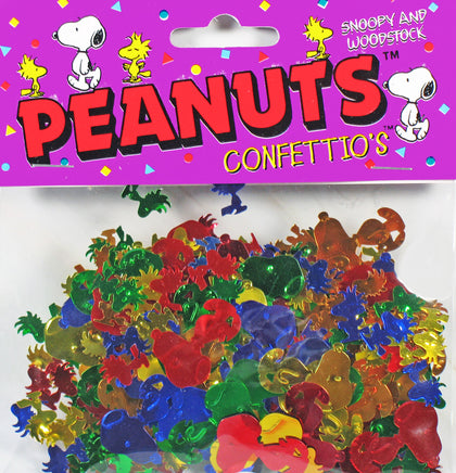 Metallic Confetti - Snoopy And Woodstock - On Sale!