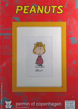 Peanuts Counted Cross Stitch Kit (Imported From Denmark) - Sally - snoopn4pnuts.com