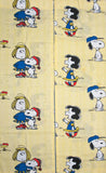 Peanuts Gang Vintage Pleated-Style Curtain Set (Long Panels)