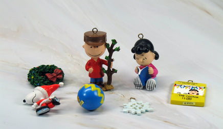 Danbury Mint Christmas Tree 7 - Piece Ornament Set (Tree Sold Separately) - snoopn4pnuts.com
