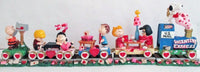 Danbury Mint Peanuts Valentine Express Train (No Box) - snoopn4pnuts.com
