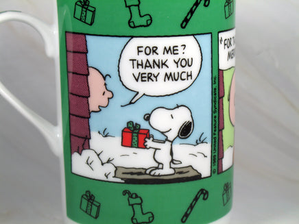 Danbury Mint Porcelain Calendar Mug - December: Charlie Brown's Christmas - snoopn4pnuts.com