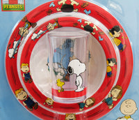Peanuts 3 - Piece Melamine Dish Set - snoopn4pnuts.com