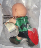 McDonald's Promotional Charlie Brown Doll With Knit Santa Hat