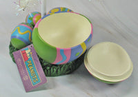 Dept. 56 Peanuts Easter Tree With Egg - Shaped Candy Dish and Ornaments - RARE! - snoopn4pnuts.com