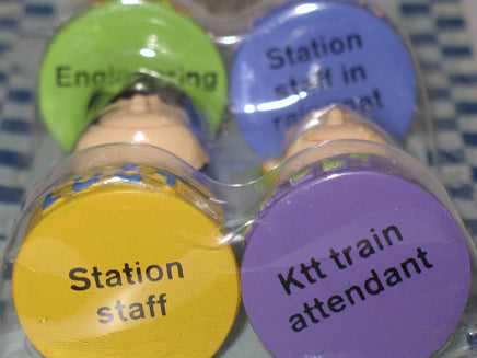 Peanuts Hong Kong KTT Train Station Figurine (Open Set - Sold Separately) - snoopn4pnuts.com