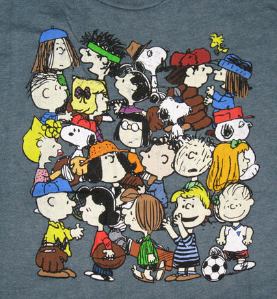 Peanuts Gang T-Shirt - Rare Characters! (2XL Size Available) - snoopn4pnuts.com