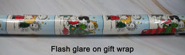 Peanuts Gang Caroling Christmas Holiday Gift Wrap Roll - snoopn4pnuts.com