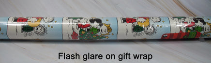 Peanuts Gang Caroling Christmas Holiday Gift Wrap Roll - snoopn4pnuts.com