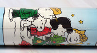 Peanuts Gang Caroling Christmas Holiday Gift Wrap Roll - snoopn4pnuts.com
