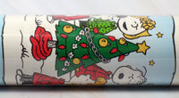 Peanuts Gang Caroling Christmas Holiday Gift Wrap Roll - snoopn4pnuts.com